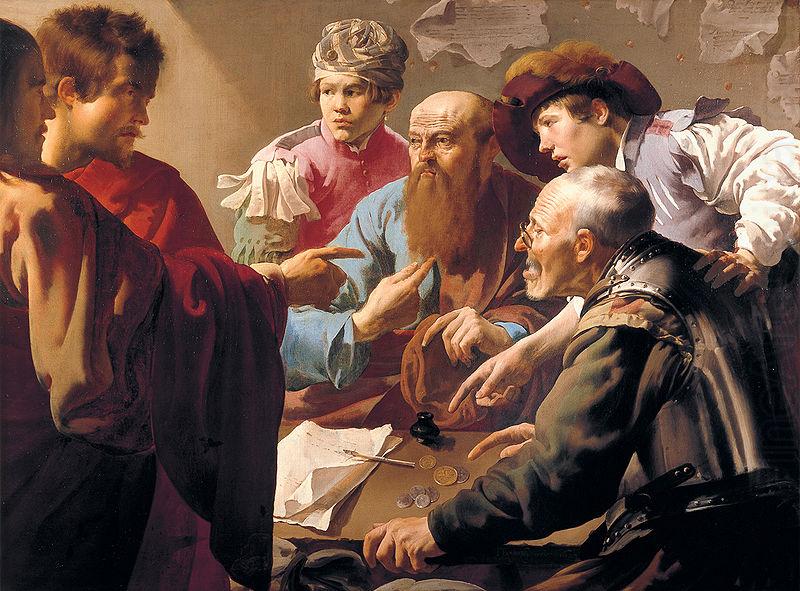 Hendrick ter Brugghen The Calling of St. Matthew china oil painting image